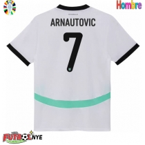 Camiseta Austria Marko Arnautovic #7 Visitante Equipación Eurocopa 2024 manga corta